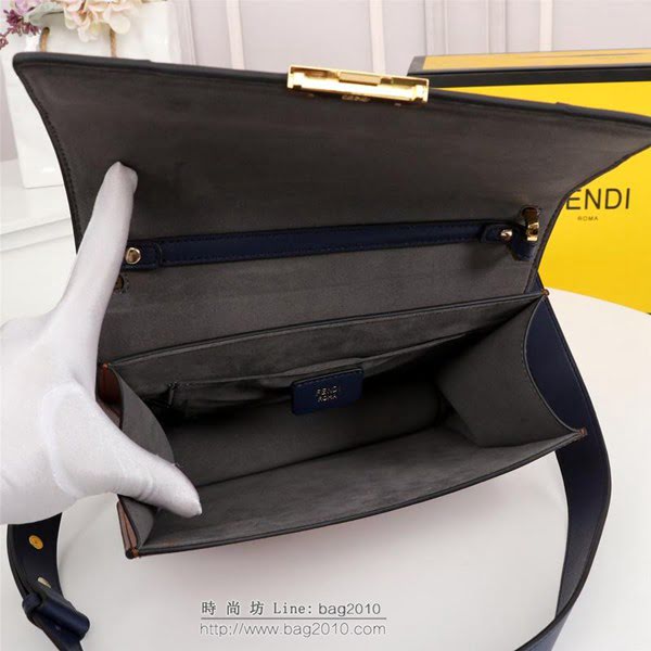 FENDI女包 升級版FENDI 2019最新早春走秀系列 KANI手袋 F0175 芬迪女斜挎包  fdz2028